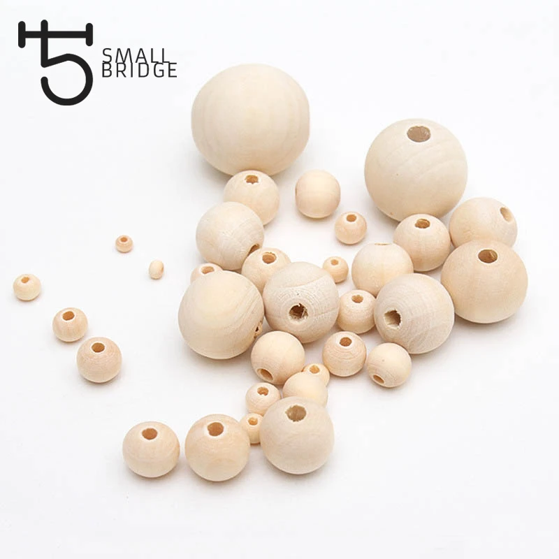 Round Wooden Beads (9)