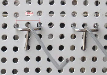 15PCS/Lot 100mm Length Metal Chrome-plated Pegboard Hooks Shop Shelf Hanger 25mm Hole Pitch Display Hooks for Store Supermarket 
15PCS/Lot 100mm Length Metal Chrome-plated Pegboard Hooks Shop Shelf Hanger 25mm Hole Pitch Display Hooks for Store Supermarket