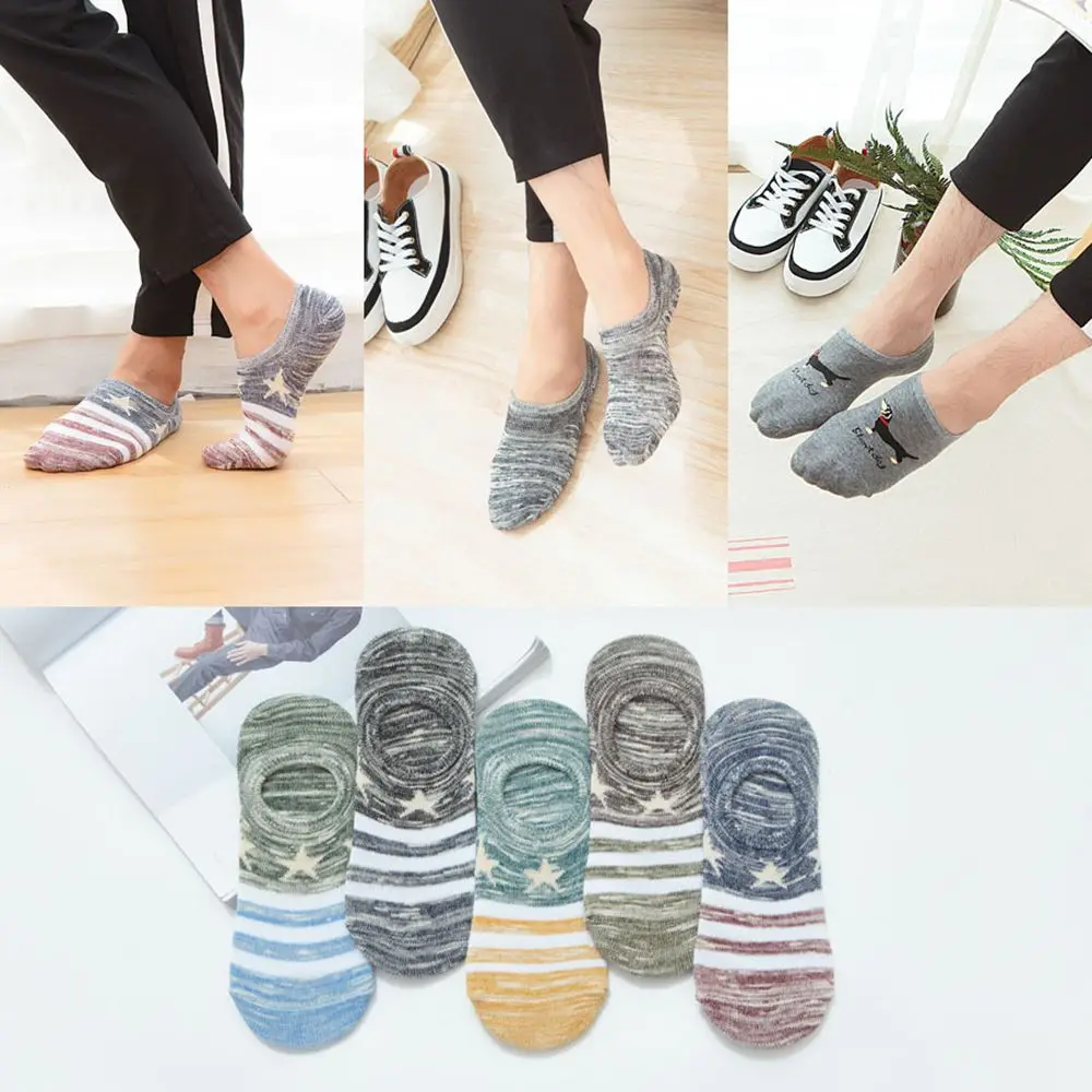 Summer Male Male Silica Gel Invisible Man Stars Cotton SocksLow Low Cut Ankle Sock Boy Boat Casual Slippers Hot Sale
Summer Male Male Silica Gel Invisible Man Stars Cotton SocksLow Low Cut Ankle Sock Boy Boat Casual Slippers Hot Sale