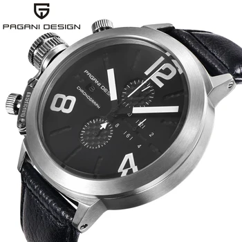 PAGANI DESIGN Japan Movt Quartz Watches Men Sport Waterproof Auto Date Wristwatches man military Leather Watch Relogio masculino
PAGANI DESIGN Japan Movt Quartz Watches Men Sport Waterproof Auto Date Wristwatches man military Leather Watch Relogio masculino
