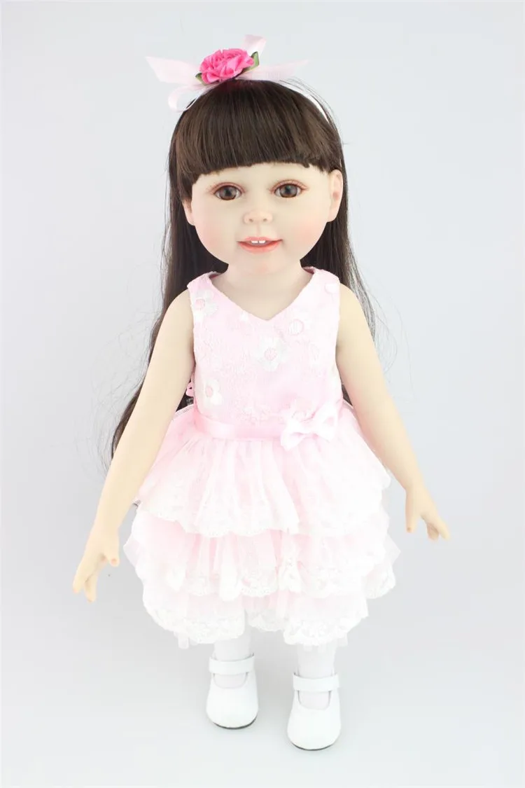 Reborn Girl Doll 45cm Handmade Soft Plastic Reborn Baby Toys Girl Dolls for Kid's Gifts bebes reborn
Reborn Girl Doll 45cm Handmade Soft Plastic Reborn Baby Toys Girl Dolls for Kid's Gifts bebes reborn