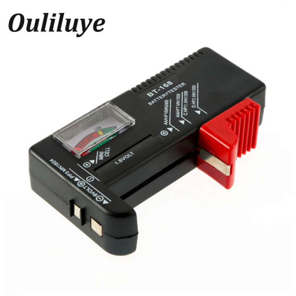 Digital Battery Capacity Tester Meter Volt Checker Electronic Power Indicator Check Power Level for 1.5V and 9V Batteries
Digital Battery Capacity Tester Meter Volt Checker Electronic Power Indicator Check Power Level for 1.5V and 9V Batteries