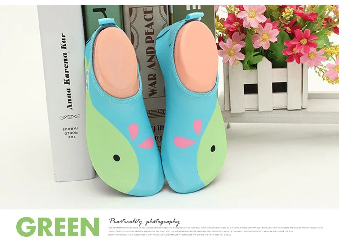 Summer Children Water Shoes Breathable Quick Dry Swimming Fins Aqua Socks Wetsuit Prevent Scratche Warming Slip-on Beach Schuhe (5)