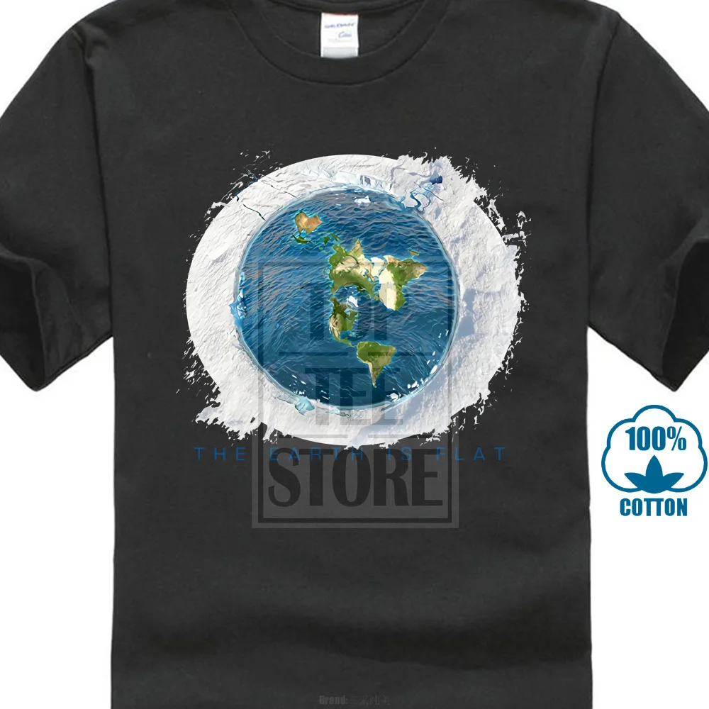 Flat Earth T Shirt Infinite Plane Earth Is Flat Firmament New World T Shirt Brand 2018 Male Short Sleeve Top Tee
Flat Earth T Shirt Infinite Plane Earth Is Flat Firmament New World T Shirt Brand 2018 Male Short Sleeve Top Tee