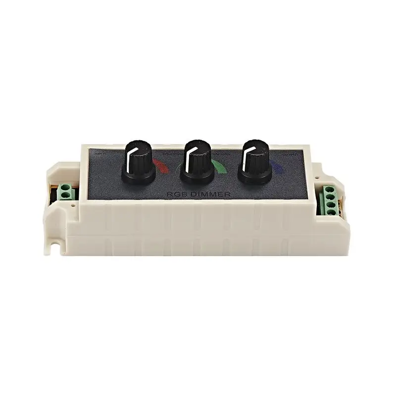 Adjustable Switch RGB Dimmer DC12V 24V LED Strip Dimmers Controller For 5050 2835 3528 RGB LED Rigid Strip Lighting
Adjustable Switch RGB Dimmer DC12V 24V LED Strip Dimmers Controller For 5050 2835 3528 RGB LED Rigid Strip Lighting