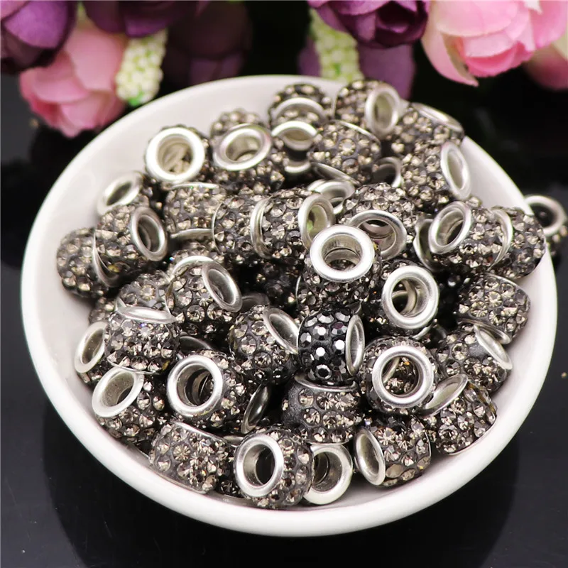 20Pcs Round CZ Rhinestone Glass Murano Spacer Charm Beads Fit For Original Pandora Bracelet Necklaces for Women Jewelry Making
20Pcs Round CZ Rhinestone Glass Murano Spacer Charm Beads Fit For Original Pandora Bracelet Necklaces for Women Jewelry Making