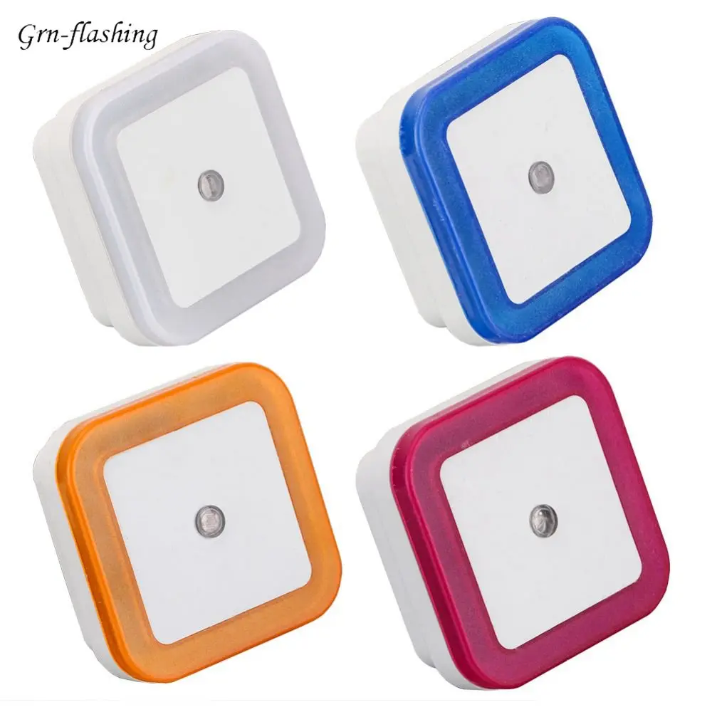 LED Night Light AC110-220V Light Sensor Switch Wall Lamp With EU Plug For Kid Children Bedroom Bedside Corridor Toilet home Lamp
LED Night Light AC110-220V Light Sensor Switch Wall Lamp With EU Plug For Kid Children Bedroom Bedside Corridor Toilet home Lamp
