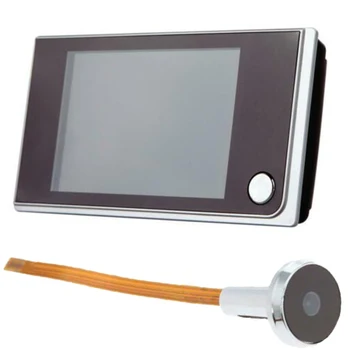 Digital Doorbell 3.5 inch LCD Color Screen 120 Degree Door Eye Doorbell Electronic Peephole Door Camera Viewer Outdoor Door Bell
Digital Doorbell 3.5 inch LCD Color Screen 120 Degree Door Eye Doorbell Electronic Peephole Door Camera Viewer Outdoor Door Bell