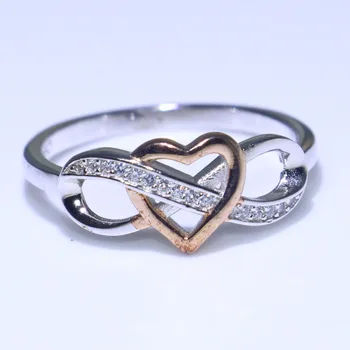 New Arrival Sparkling Luxury jewlery Pure 100% 925 Sterling Silver Pave AAA Zirconia Separate Gold Heart Wedding Band Ring Gift
New Arrival Sparkling Luxury jewlery Pure 100% 925 Sterling Silver Pave AAA Zirconia Separate Gold Heart Wedding Band Ring Gift