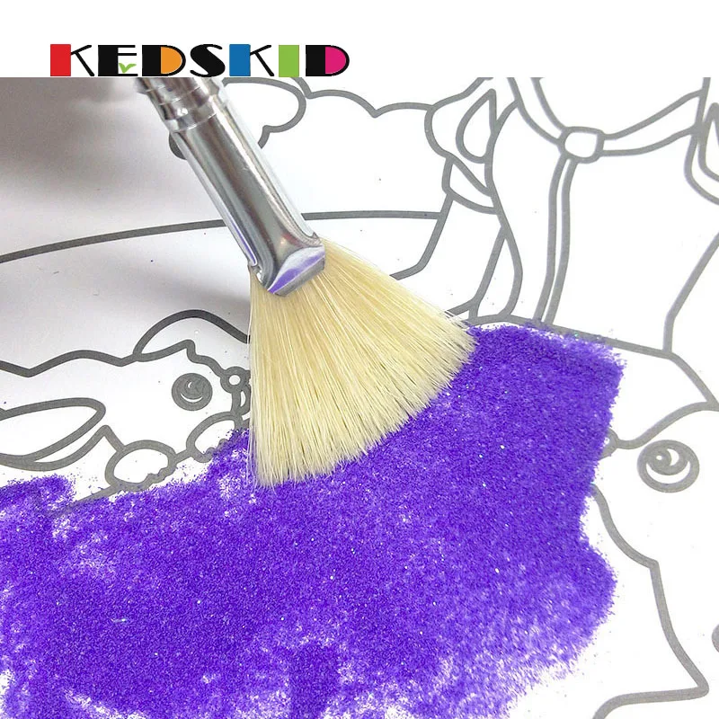 DIY Anime Picture Set Crafts Learning Educational Toys for Children Kids Sand Painting Creative Snow Pearl Mud Drawing Toy
DIY Anime Picture Set Crafts Learning Educational Toys for Children Kids Sand Painting Creative Snow Pearl Mud Drawing Toy