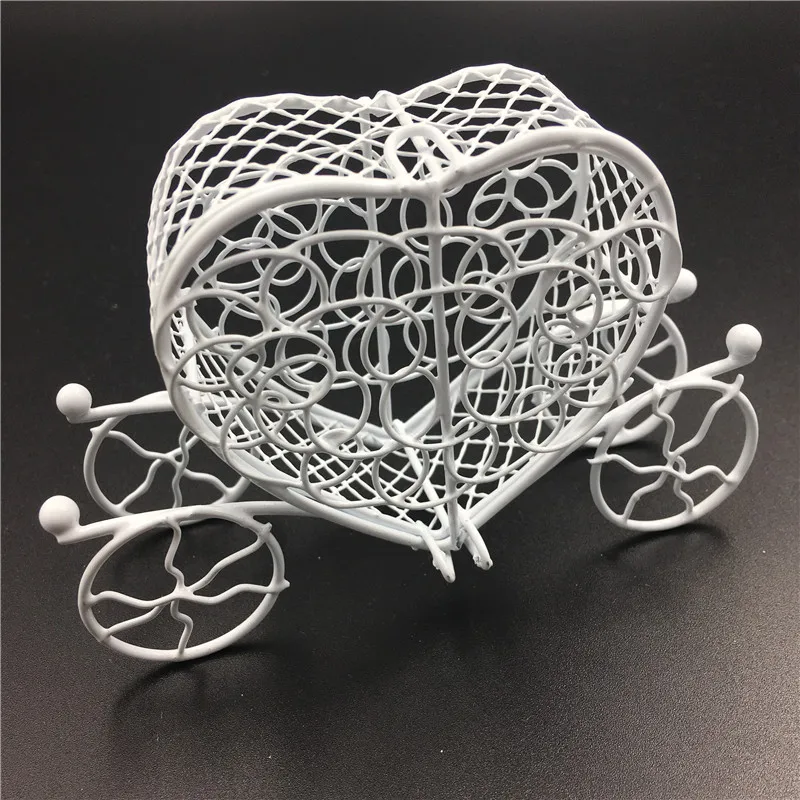 30pcs/lot Metal White Heart Pumpkin Carriage Candy Box Wedding Gifts And Favors Iron Wedding Card Holder
30pcs/lot Metal White Heart Pumpkin Carriage Candy Box Wedding Gifts And Favors Iron Wedding Card Holder