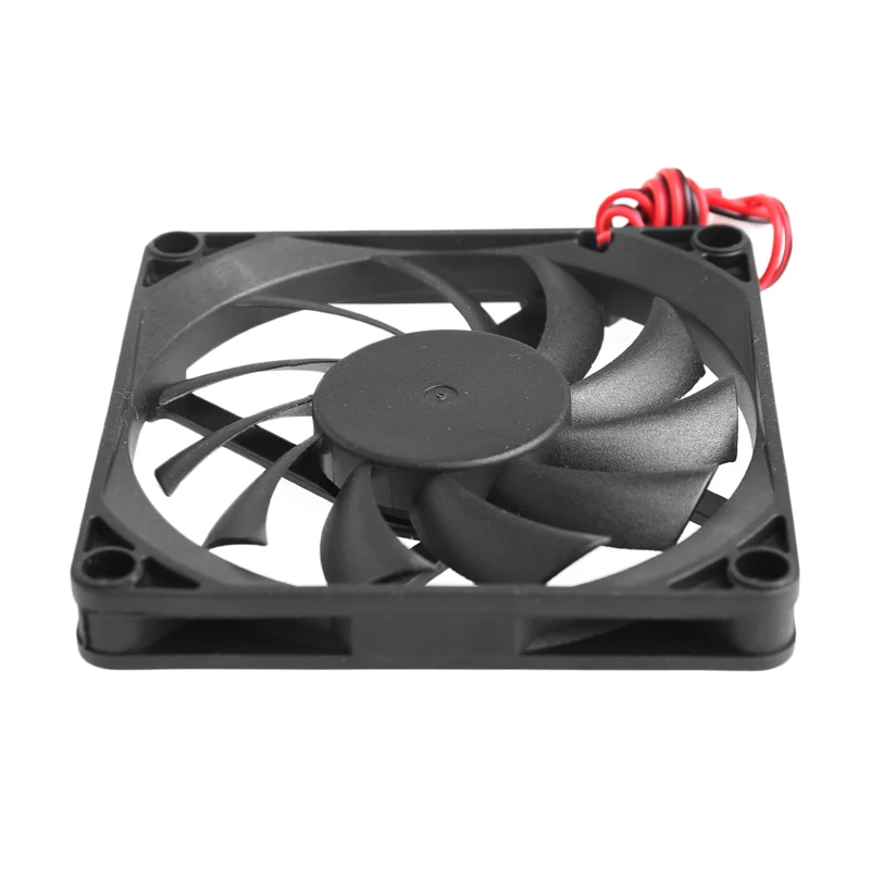 12V 2-Pin 80x80x10mm PC Computer CPU System Heatsink Brushless Cooling Fan 8010 Hot Plastic
12V 2-Pin 80x80x10mm PC Computer CPU System Heatsink Brushless Cooling Fan 8010 Hot Plastic