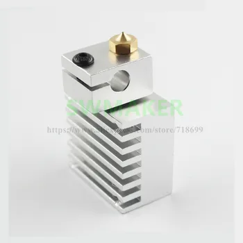 All metal j-head heat sink with single nozzle 0.4mm brass assembly kit 3D printer parts
All metal j-head heat sink with single nozzle 0.4mm brass assembly kit 3D printer parts