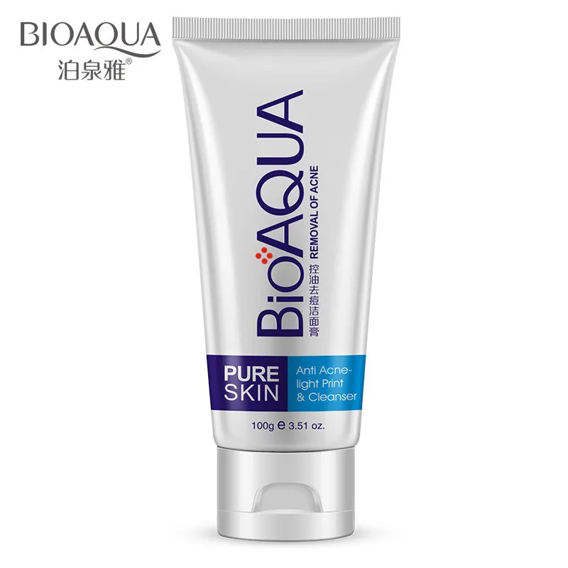 BIOAQUA Acne Treatment Facial Cleanser Face Washing Products Blackhead Remove Oil-control Deep Cleansing Foam Shrink Pores
BIOAQUA Acne Treatment Facial Cleanser Face Washing Products Blackhead Remove Oil-control Deep Cleansing Foam Shrink Pores