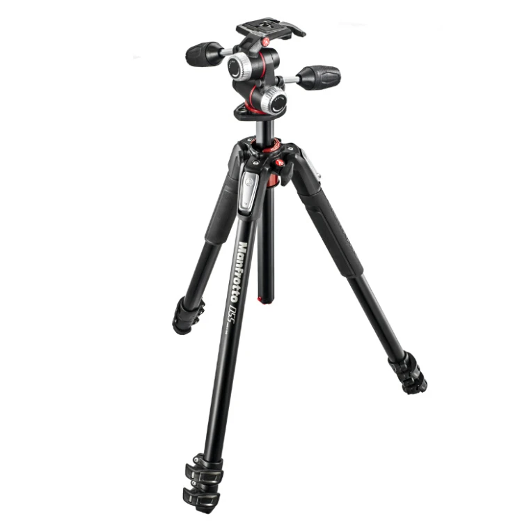 The new 055 aluminum alloy tripod tripod Manfrotto MK 055XPRO3-3W three quarters Section four The Cloud Terrace suit
The new 055 aluminum alloy tripod tripod Manfrotto MK 055XPRO3-3W three quarters Section four The Cloud Terrace suit