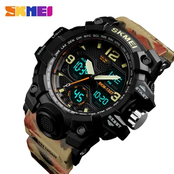 SKMEI Fashion Sport Watch Men Luxury Outdoor Dual Time Chrono Waterproof Military Clock Men's Wristwatch reloj deportivo hombre
SKMEI Fashion Sport Watch Men Luxury Outdoor Dual Time Chrono Waterproof Military Clock Men's Wristwatch reloj deportivo hombre