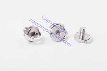 LL1480 Solid Silver Captive 1/4" D-Ring Hinged Screw for Monopod Tripod Camera Screw 4mm Hex Head
LL1480 Solid Silver Captive 1/4" D-Ring Hinged Screw for Monopod Tripod Camera Screw 4mm Hex Head