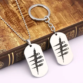12pcs/lot Game Dead by Daylight Keychain Pendant Bead Chain Key Ring Chain Holder Choker Collar Jewelry Accessory Chaveiro Clef
12pcs/lot Game Dead by Daylight Keychain Pendant Bead Chain Key Ring Chain Holder Choker Collar Jewelry Accessory Chaveiro Clef