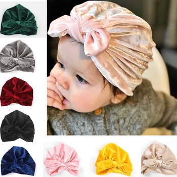 Baby Solid Gold Velet Hat Boys Girls Hat with Bow Candy Colors Kidds Turban Cap for Children Soft Beanie Infant Accessories
Baby Solid Gold Velet Hat Boys Girls Hat with Bow Candy Colors Kidds Turban Cap for Children Soft Beanie Infant Accessories