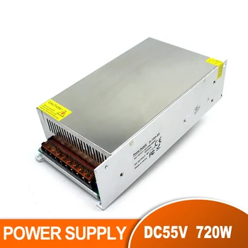 Single Output DC Power Supply 55V 13.1A 720W Power Source For CNC Router Machine Stepper Moror Transformer 220V AC DC55V SMPS
Single Output DC Power Supply 55V 13.1A 720W Power Source For CNC Router Machine Stepper Moror Transformer 220V AC DC55V SMPS