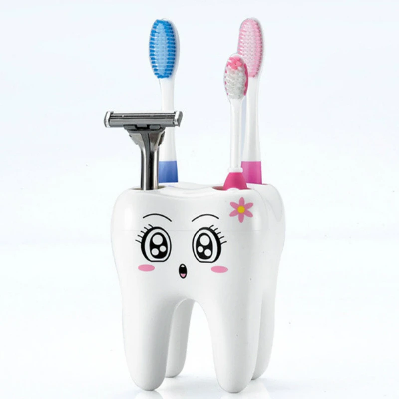 1 Piece Cartoon Cute 4 Hole Fashion Tooth Style Toothbrush Holder Bracket Container for Bathroom
1 Piece Cartoon Cute 4 Hole Fashion Tooth Style Toothbrush Holder Bracket Container for Bathroom