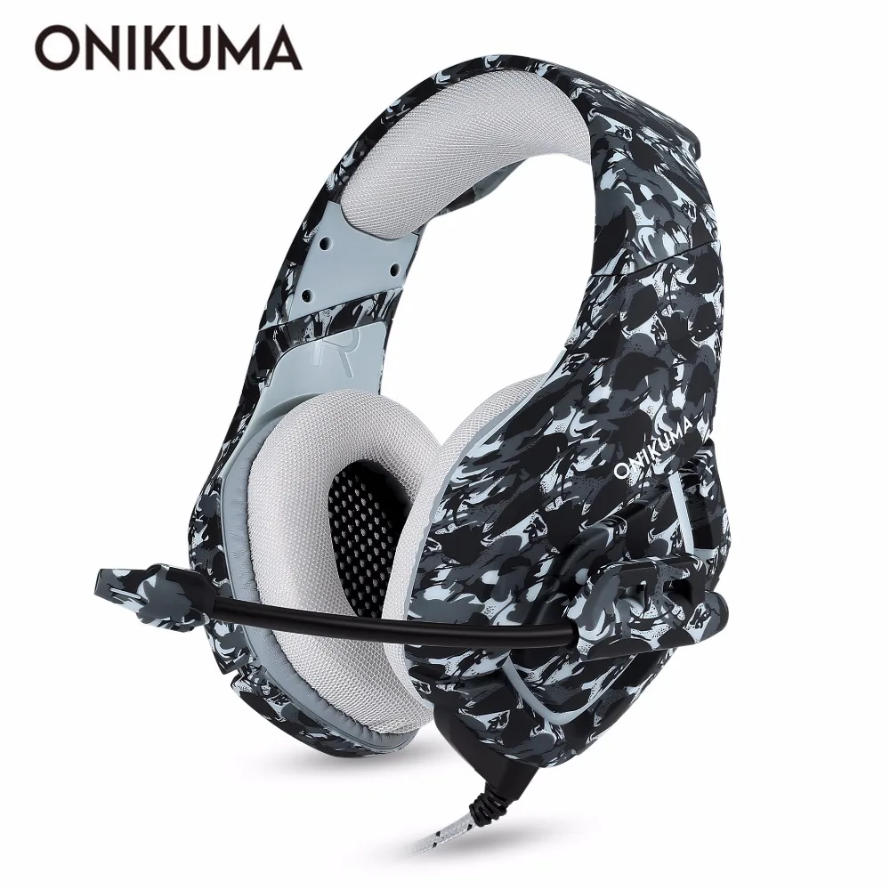 ONIKUMA K1 PS4 Gaming Headset casque Wired PC Stereo Earphones Headphones with Microphone for New Xbox One/Laptop Tablet Gamer
ONIKUMA K1 PS4 Gaming Headset casque Wired PC Stereo Earphones Headphones with Microphone for New Xbox One/Laptop Tablet Gamer