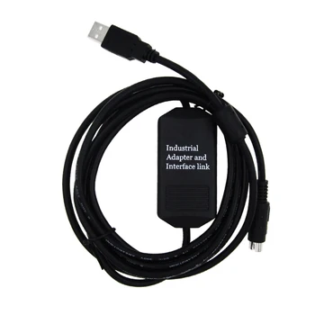 For FX1N FX2N FX1S FX3U series PLC Programming Cable USB-SC09-FX Download Cables USB to RS422 adapter Support Win7
For FX1N FX2N FX1S FX3U series PLC Programming Cable USB-SC09-FX Download Cables USB to RS422 adapter Support Win7