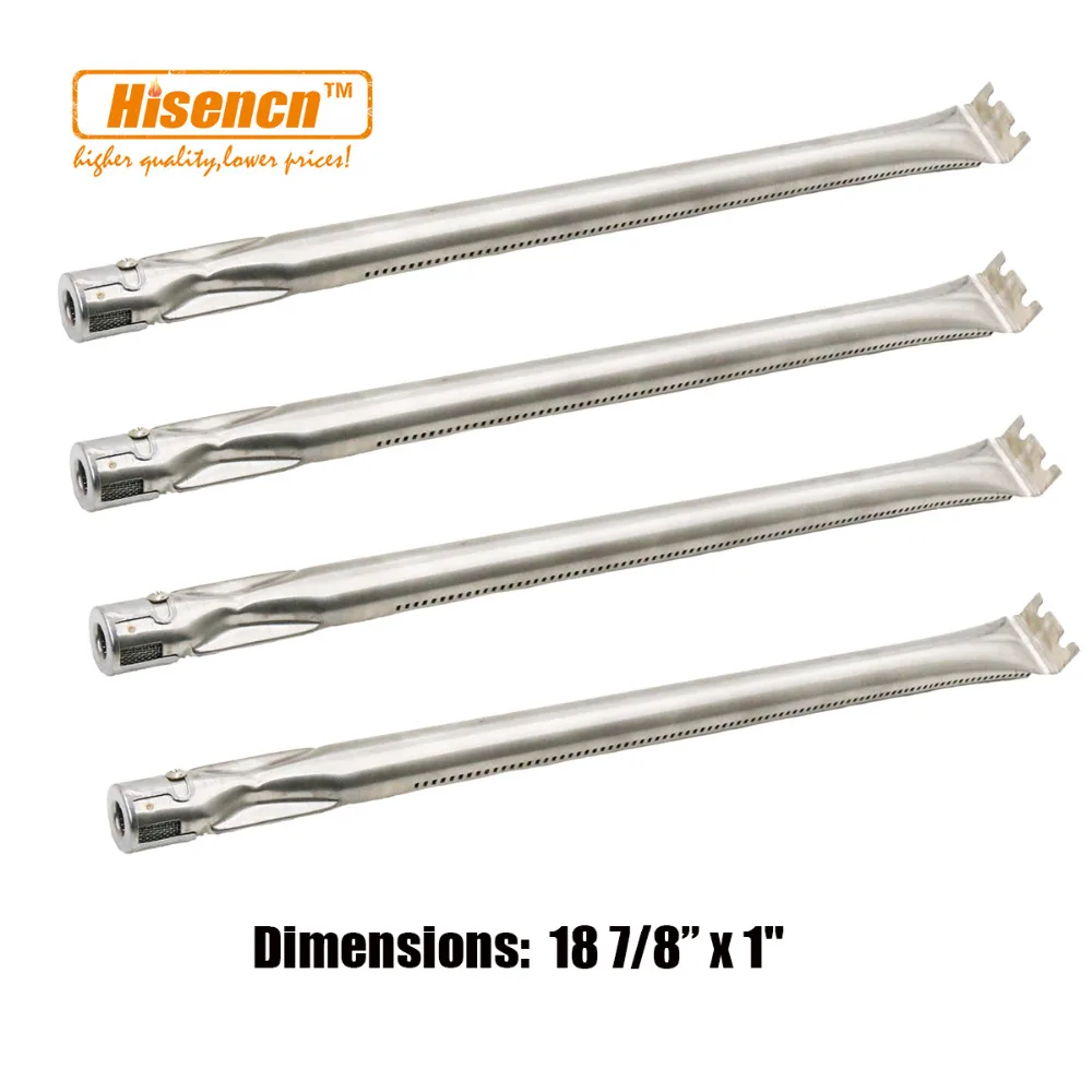 Hisencn 18.9 inch 4Pack BBQ Parts Stainless Straight Pipe Burner Tube Replacement for Select Nexgrill 720-0133 Gas Grill Models
Hisencn 18.9 inch 4Pack BBQ Parts Stainless Straight Pipe Burner Tube Replacement for Select Nexgrill 720-0133 Gas Grill Models