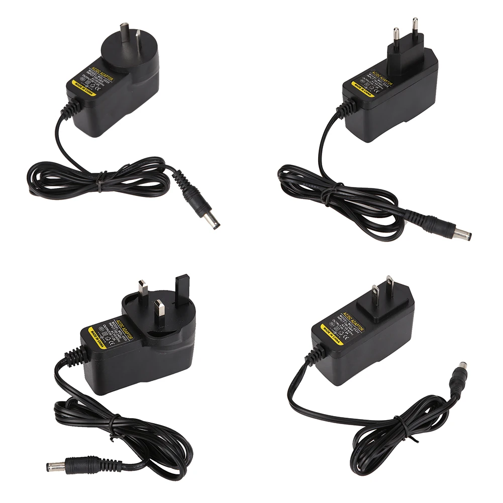 AC to DC 5V 2A Power Supply Adapter 5.5mm*2.1mm/2.5mm Wall Plug Charger Cable Adaptor Switching Converter with AU/EU/UK/US Plug
AC to DC 5V 2A Power Supply Adapter 5.5mm*2.1mm/2.5mm Wall Plug Charger Cable Adaptor Switching Converter with AU/EU/UK/US Plug