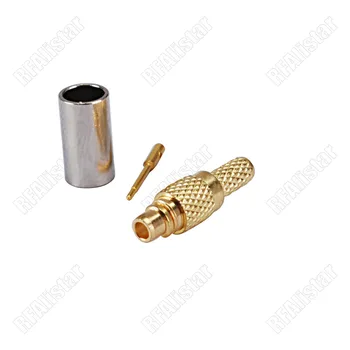 100 Pieces MMCX Crimp Male Plug Connector For RG174 RG316 LMR100 Coaxial Cable Straight 50 Ohm
100 Pieces MMCX Crimp Male Plug Connector For RG174 RG316 LMR100 Coaxial Cable Straight 50 Ohm