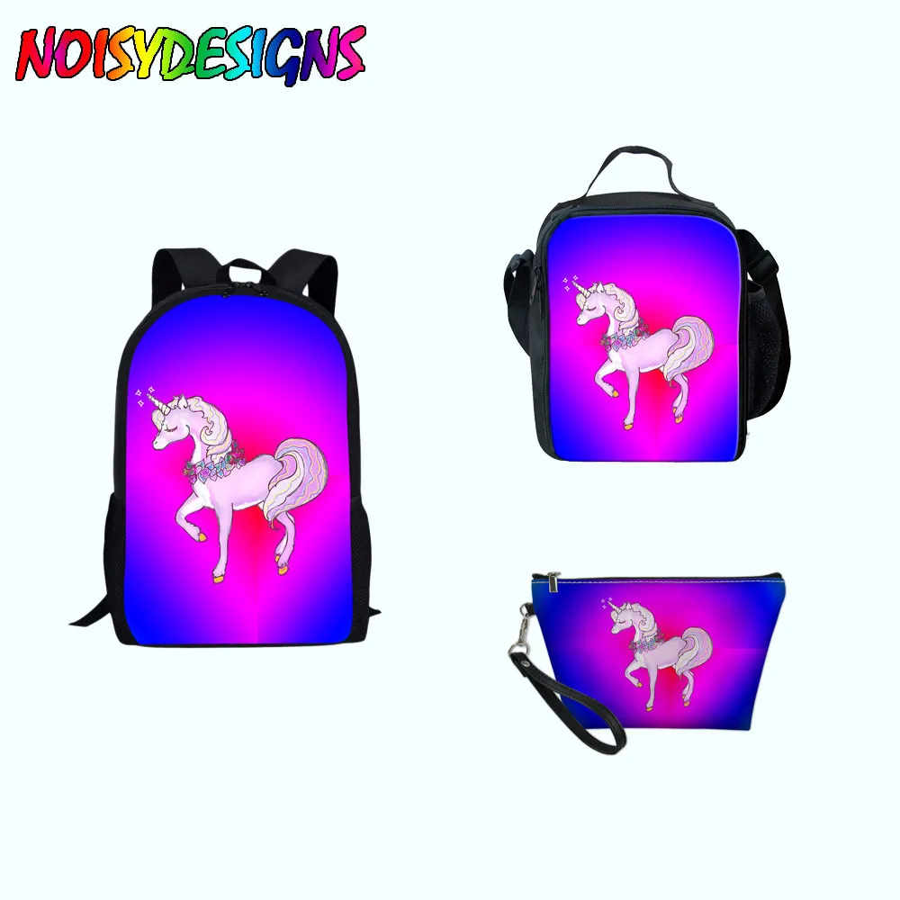 Crazy Horse School Bags Set 3pcs Primary Unicorn School Supplies for Kids Boys Girls Teen Backpacks Mochila Satchel Dropshipping
Crazy Horse School Bags Set 3pcs Primary Unicorn School Supplies for Kids Boys Girls Teen Backpacks Mochila Satchel Dropshipping