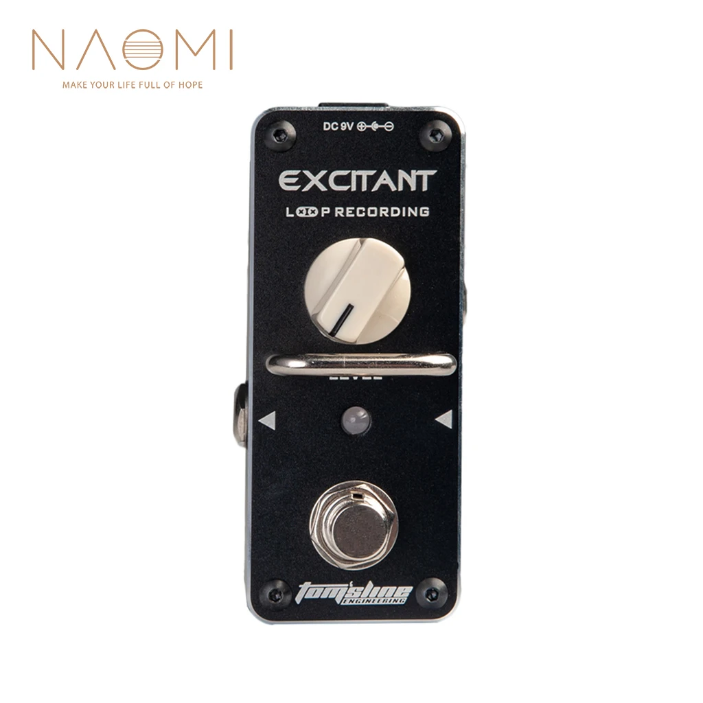 NAOMI Guitar Effect Pedal AROMA ALP-3 Loop Recording Guitar Effect Pedal Looper Effect True Bypass Unlimited Overdub True Bypass
NAOMI Guitar Effect Pedal AROMA ALP-3 Loop Recording Guitar Effect Pedal Looper Effect True Bypass Unlimited Overdub True Bypass