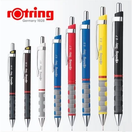 Rotring mechanical pencil 1.0mm/ 0.7mm 0.5mm/0.35mm Tikky red black blue white Plactis pen holder automatic pencil design pen
Rotring mechanical pencil 1.0mm/ 0.7mm 0.5mm/0.35mm Tikky red black blue white Plactis pen holder automatic pencil design pen