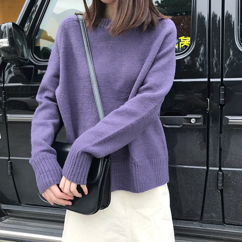 6 colors 2018 autumn and winter fashion solid color knitted sweaters womens sweaters and pullovers womens (F1327)
6 colors 2018 autumn and winter fashion solid color knitted sweaters womens sweaters and pullovers womens (F1327)