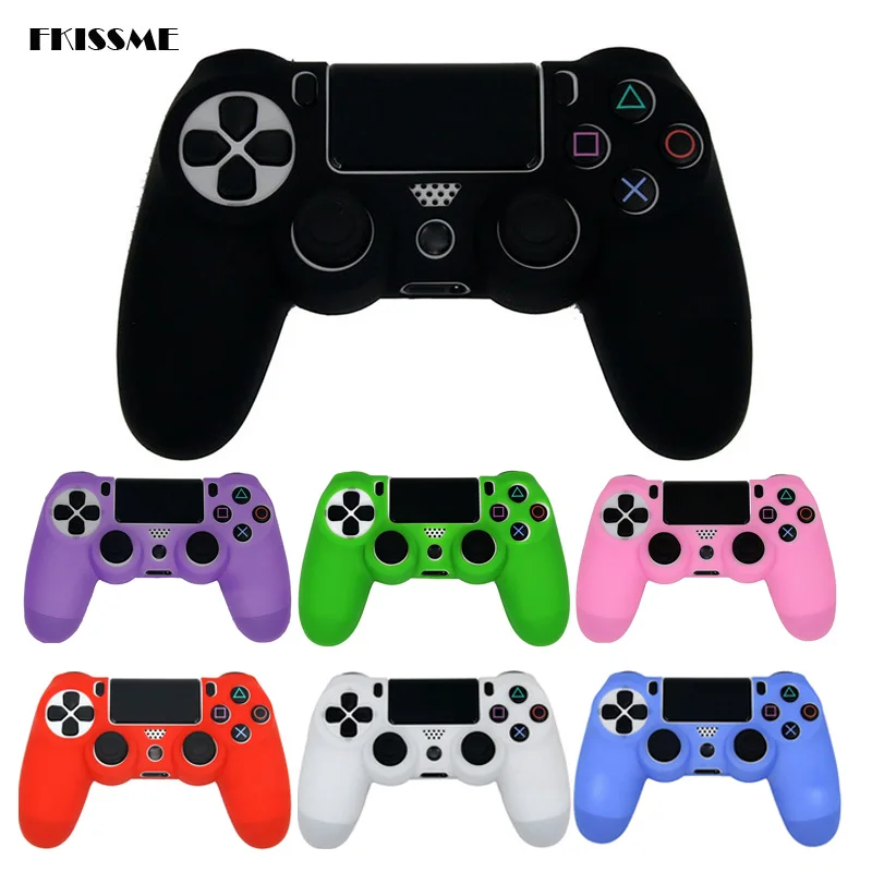 Soft Silicone Rubber Gel Case for Sony PlayStation Dualshock 4 Gamepad Cover for Sony PS4 Controller Grip Protection Shell
Soft Silicone Rubber Gel Case for Sony PlayStation Dualshock 4 Gamepad Cover for Sony PS4 Controller Grip Protection Shell