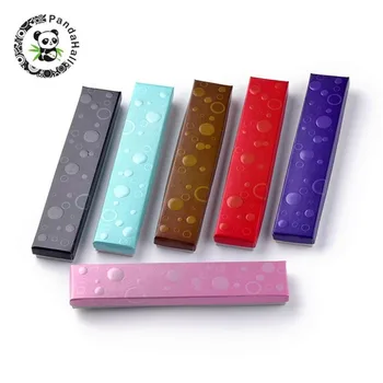 12pcs Rectangle Cardboard Jewelry Necklace Gift Boxes 21x4.5x2cm with Sponge Inside Randomly Color For Jewelry Packaging Display
12pcs Rectangle Cardboard Jewelry Necklace Gift Boxes 21x4.5x2cm with Sponge Inside Randomly Color For Jewelry Packaging Display