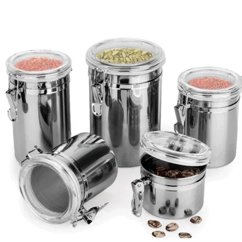Coffee Canister With Scoop Airtight Coffee Container Stainless Steel Storage Canister Set For Coffee Beans Tea 7-16CM
Coffee Canister With Scoop Airtight Coffee Container Stainless Steel Storage Canister Set For Coffee Beans Tea 7-16CM