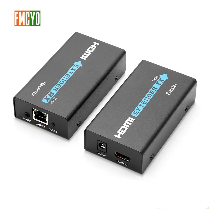 HDMI Extender Over IP/TCP UTP/STP CAT5e/6 Rj45 LAN Network Support 1080p 120m Extension Like HDMI Splitter Transmitter Receiver
HDMI Extender Over IP/TCP UTP/STP CAT5e/6 Rj45 LAN Network Support 1080p 120m Extension Like HDMI Splitter Transmitter Receiver