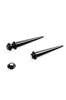 10x New 1 Pair Black Magnetic Fake Cheater Ear Expander Taper Plug Stretcher (4g 5mm)
10x New 1 Pair Black Magnetic Fake Cheater Ear Expander Taper Plug Stretcher (4g 5mm)