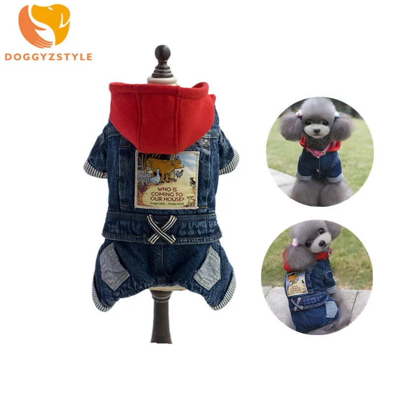 Pets Dog Clothes Dogs Jumpsuit Jacket Costume Puppy Jean Jumpsuit Coat Winter Clothing S-XXL DOGGYZSTYLE
Pets Dog Clothes Dogs Jumpsuit Jacket Costume Puppy Jean Jumpsuit Coat Winter Clothing S-XXL DOGGYZSTYLE