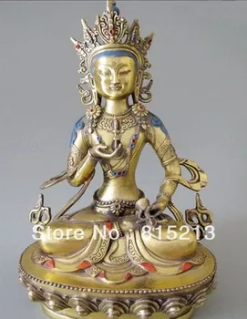 bi00411 13"Tibet tibetan Bronze Gild gods bless Buddha queen king Bodhisattva kwan yin
bi00411 13"Tibet tibetan Bronze Gild gods bless Buddha queen king Bodhisattva kwan yin