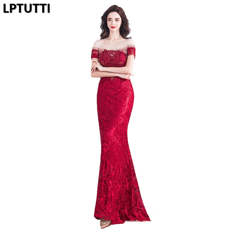 LPTUTTI Beading Crystal New For Women Elegant Date Ceremony Party Prom Gown Formal Gala Events Luxury Long Evening Dresses
LPTUTTI Beading Crystal New For Women Elegant Date Ceremony Party Prom Gown Formal Gala Events Luxury Long Evening Dresses