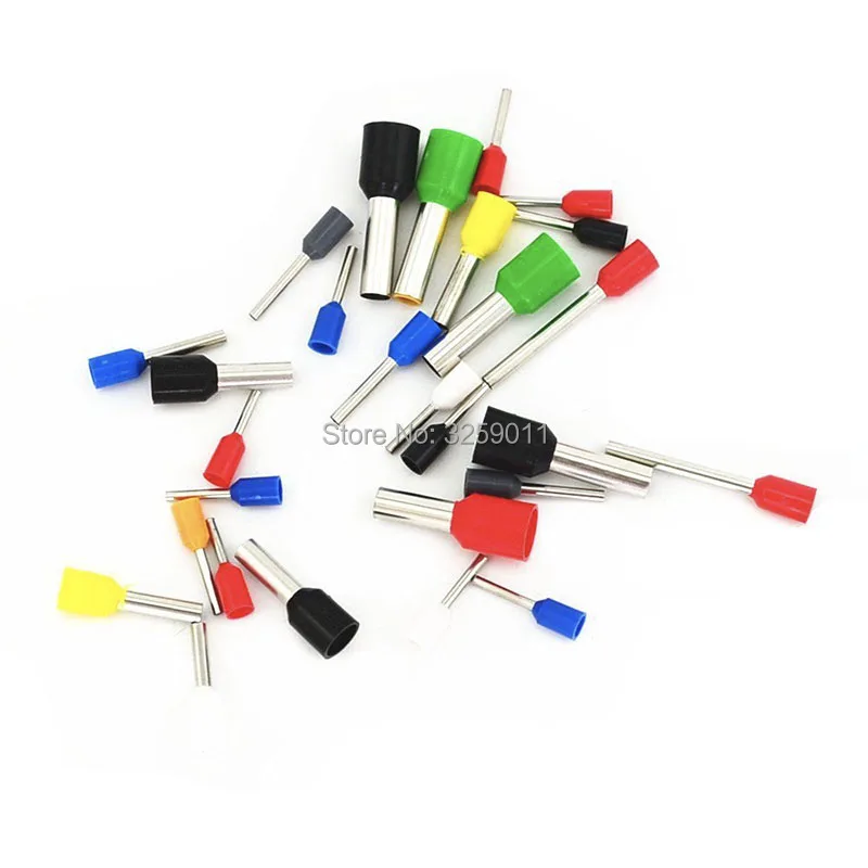 100PCS E10-12 Electrical Crimp Terminal Block Wire Connector Cable Cord End Ferrule tubular Pre-Insulating E10-12 AWG 7 10.0mm
100PCS E10-12 Electrical Crimp Terminal Block Wire Connector Cable Cord End Ferrule tubular Pre-Insulating E10-12 AWG 7 10.0mm
