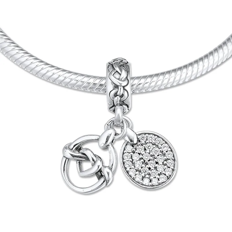 2019 Mother's Day Silver 925 Jewelry Knotted Heart Dangle Love Sign Charms for Jewelry Making Floating Pendant for DIY Bracelets
2019 Mother's Day Silver 925 Jewelry Knotted Heart Dangle Love Sign Charms for Jewelry Making Floating Pendant for DIY Bracelets