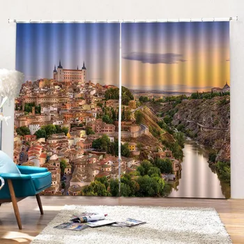 luxury home Custom window curtains city modern curtains for bedroom living room
luxury home Custom window curtains city modern curtains for bedroom living room