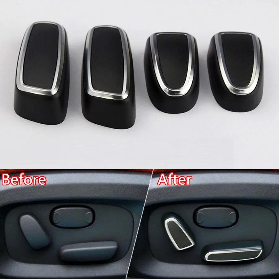 YAQUICKA Car Seat Side Adjust Button Switch Trim Cover Cap Styling Sticker Fit For Jaguar XF 2012-2015 Car-covers 4Pcs/set
YAQUICKA Car Seat Side Adjust Button Switch Trim Cover Cap Styling Sticker Fit For Jaguar XF 2012-2015 Car-covers 4Pcs/set