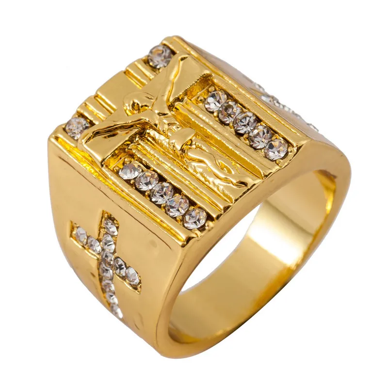 Vintage Gold/Silver Holy Cross Signet Ring Prayer Christian Jesus Gold Rings White Cub Zirconia Wedding Finger Ring
Vintage Gold/Silver Holy Cross Signet Ring Prayer Christian Jesus Gold Rings White Cub Zirconia Wedding Finger Ring