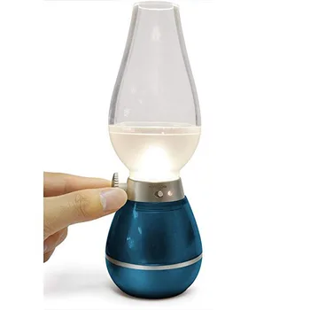USB Rechargable LED Blowing Control Kerosene Lamp Nostalgia Retro Style LED 0.4W Adjustable Portable Night Light
USB Rechargable LED Blowing Control Kerosene Lamp Nostalgia Retro Style LED 0.4W Adjustable Portable Night Light