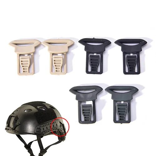 Gmarty 2 Pcs Helmet Swivel Clips Airsoft Tactical Helmet Accessories Glasses Rail Connecting
Gmarty 2 Pcs Helmet Swivel Clips Airsoft Tactical Helmet Accessories Glasses Rail Connecting
