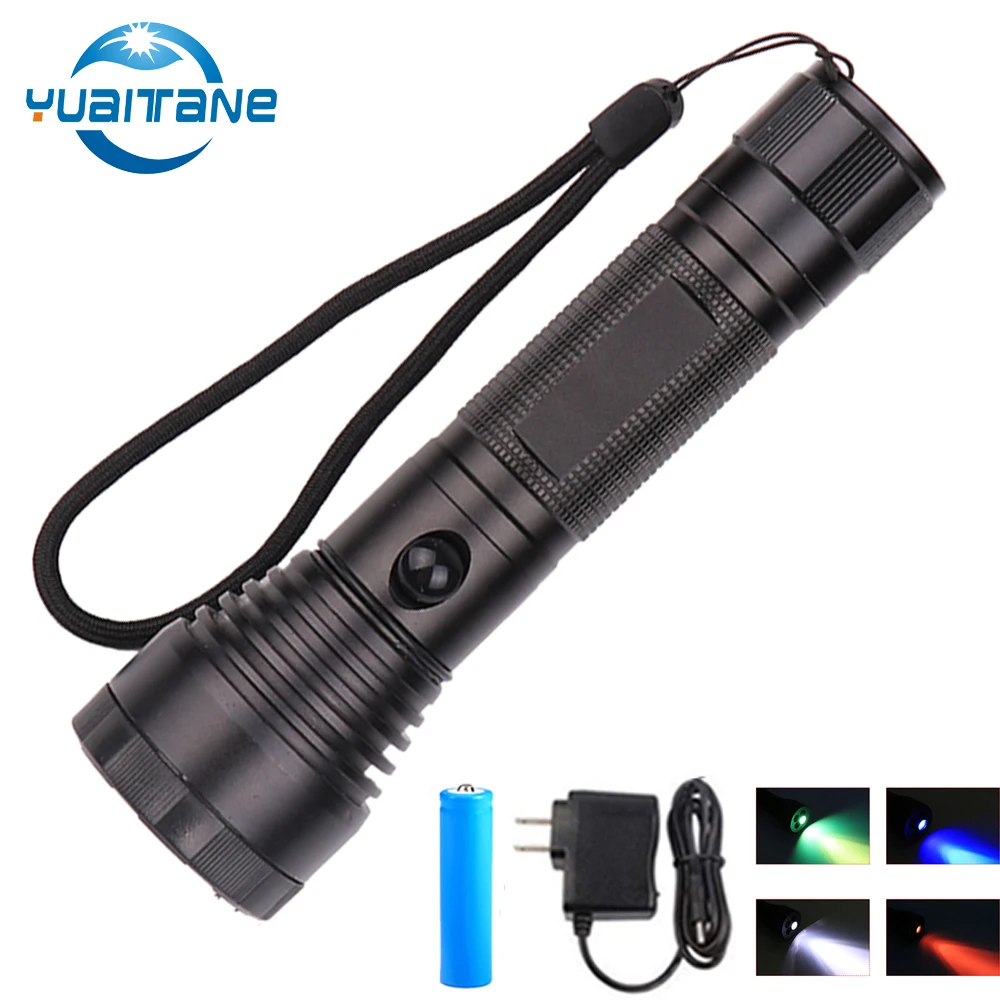 Powerful LED Flashlight 4 Colors Filter Light Torch 3 Modes Outdoor Light Blue Red Yellow Torch Lamp for Work Signal Light
Powerful LED Flashlight 4 Colors Filter Light Torch 3 Modes Outdoor Light Blue Red Yellow Torch Lamp for Work Signal Light